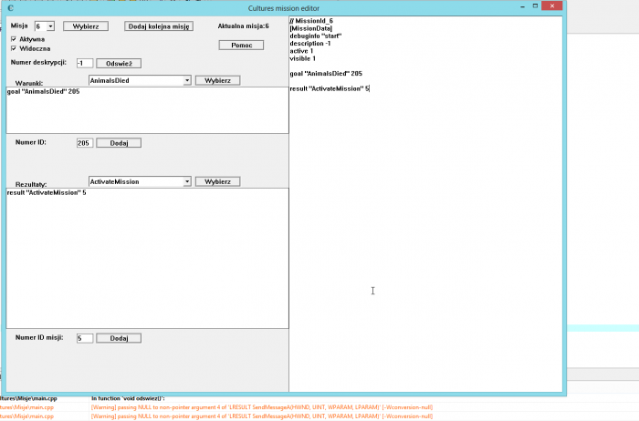 Cultures Mission Scripts